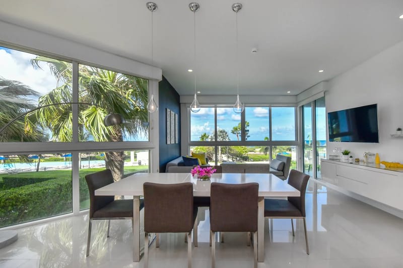 3BS-Blue226 - Luxury 5* 3 bdr Oceanfront condo between both Eagle & Palm Beach!