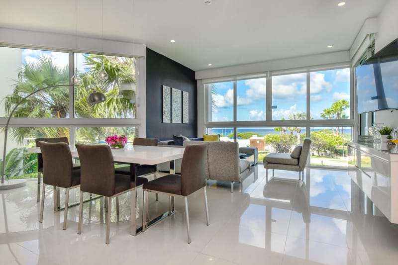 3BS-Blue226 - Luxury 5* 3 bdr Oceanfront condo between both Eagle & Palm Beach!