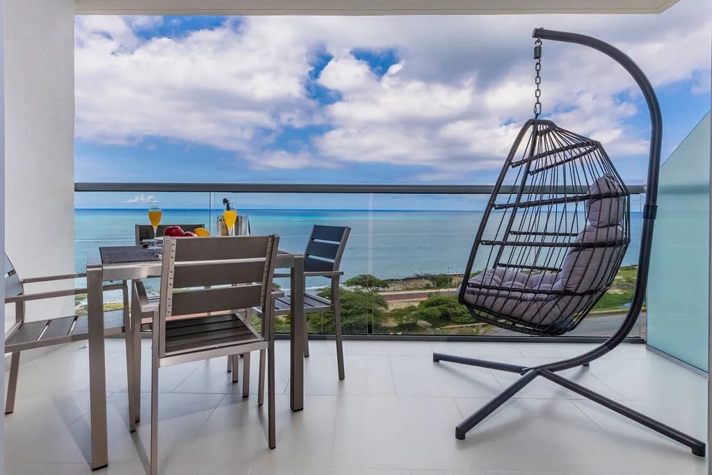 1BApt-Azure724 - ¡Nuestro palacio! Apartamento con vista al mar para 2