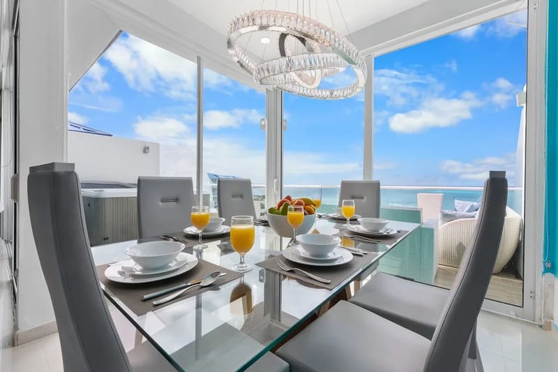 3BPH-BluePH1-4 - Blue Chill Ocean View Penthouse 3Bdrms.