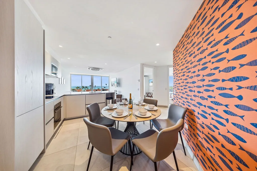 A360.W32B - Apartamento luminoso y moderno de 2 dormitorios cerca de Eagle Beach en Aruba
