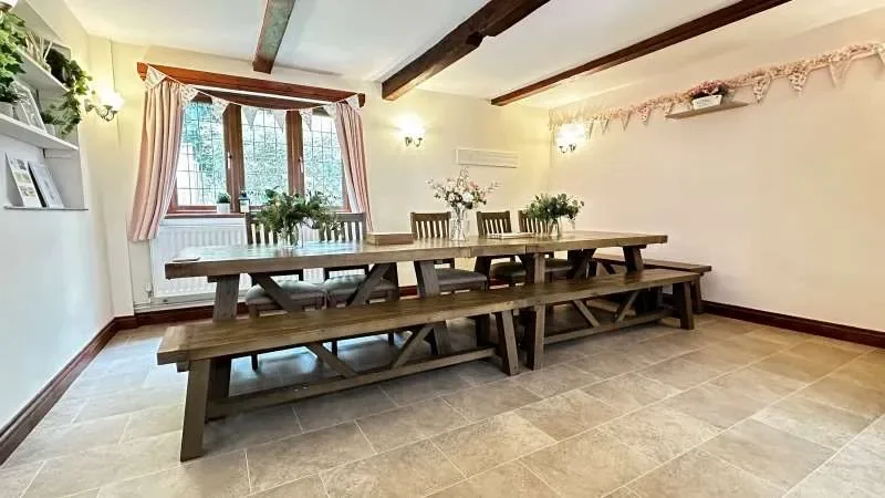 Dining Room and Table for seating 14 guests at Holiday Cottage Bristol