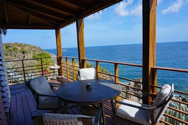 Terraza delantera de Sea Spirit