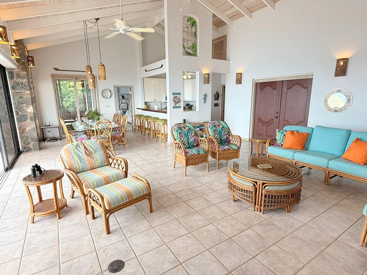 Gran sala y cocina