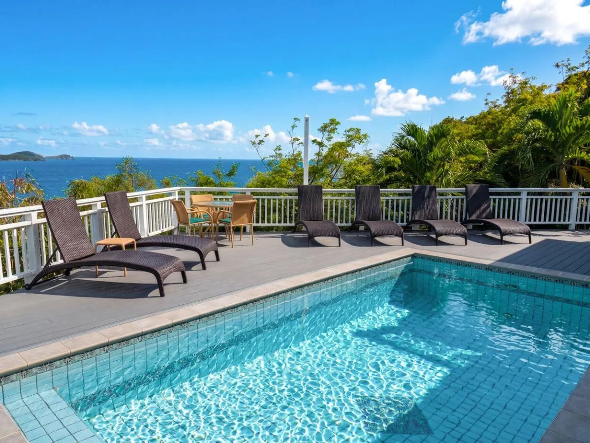 Private pool and view