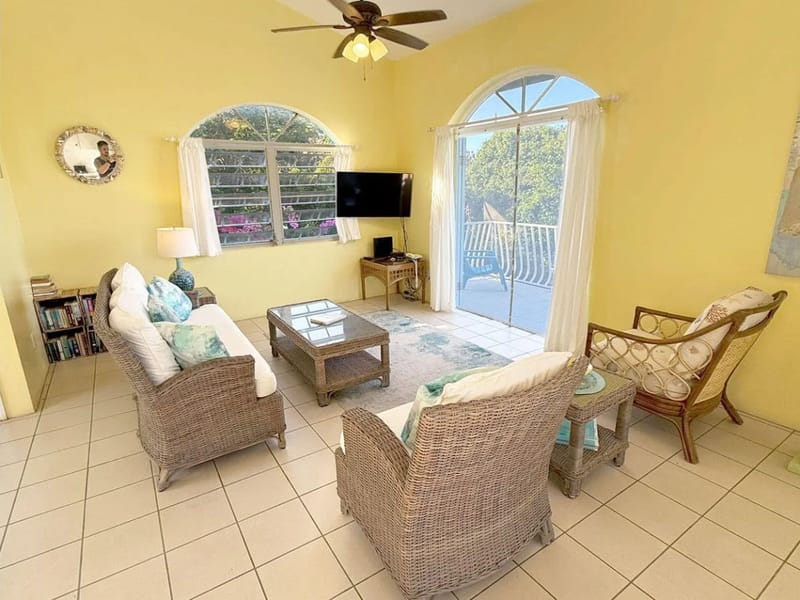 Aqua Gem living room