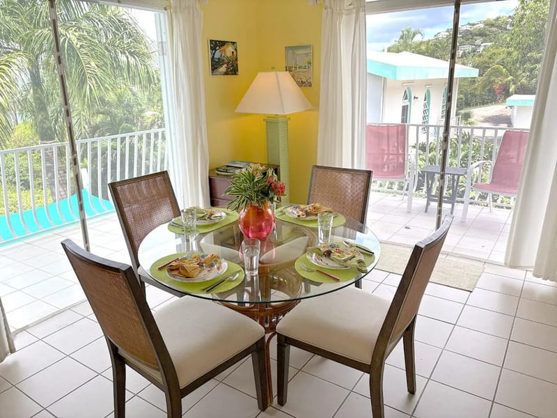 Interior dining area