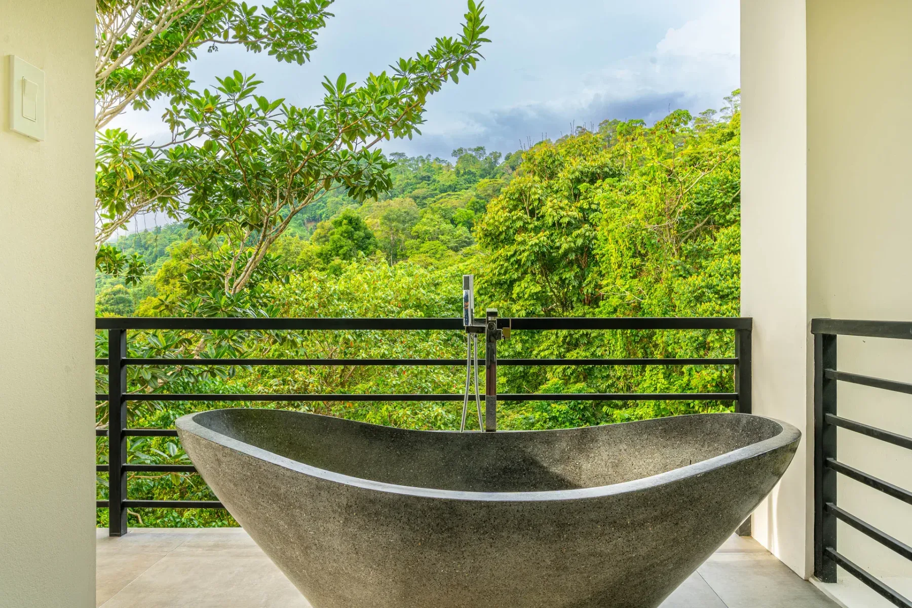 Bañera al aire libre