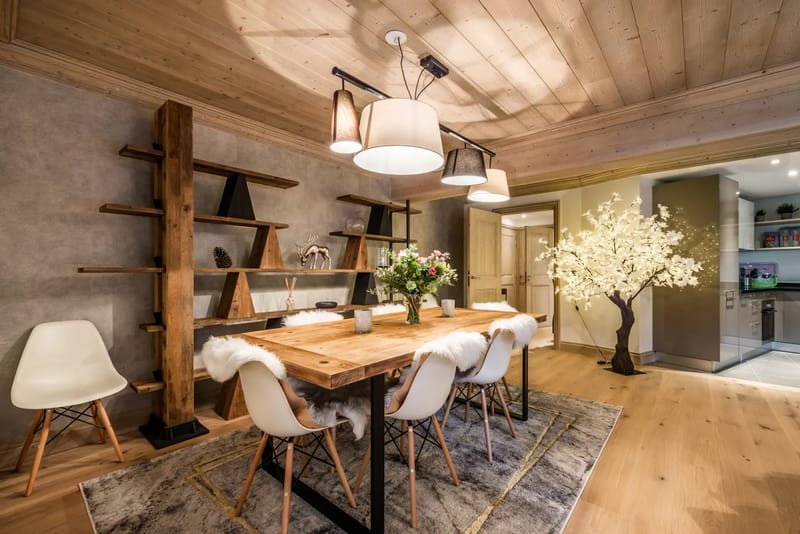 Comedor de planta abierta