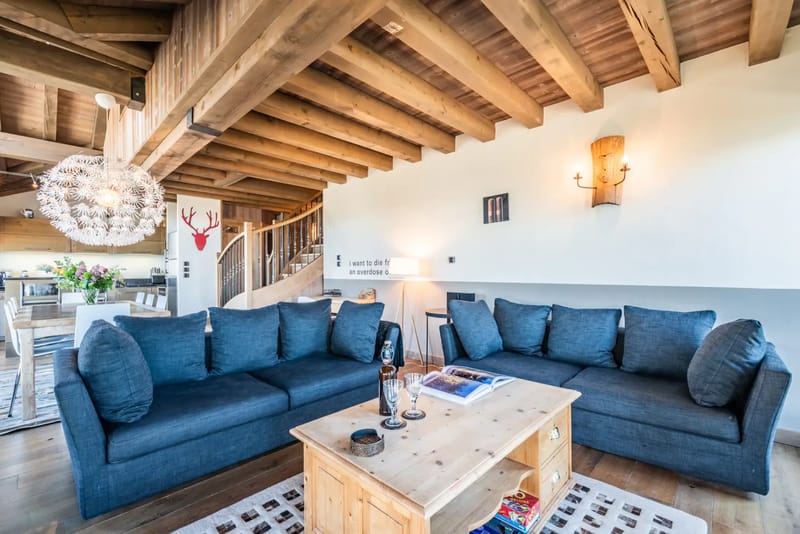 Cosy alpine living room, Apartment Tiama