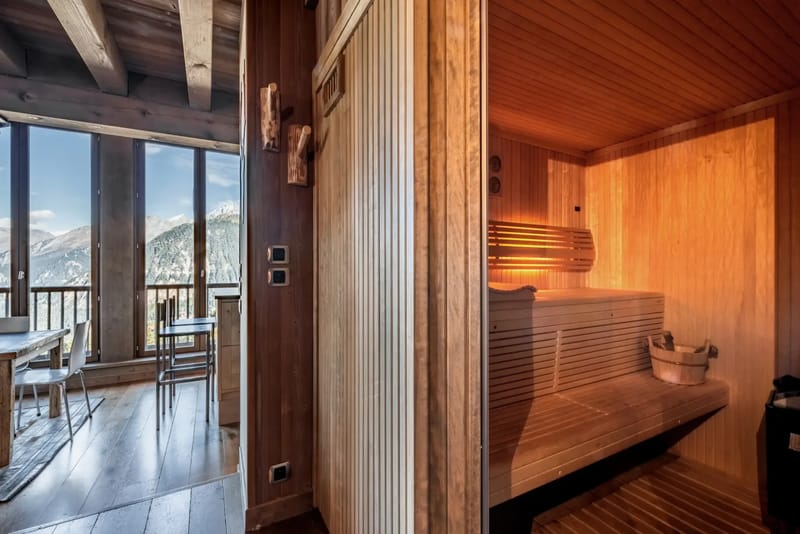 Private sauna, Apartment Tiama