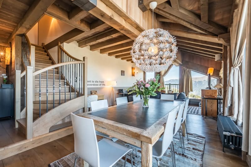 Open-plan dining room, Apartment Tiama
