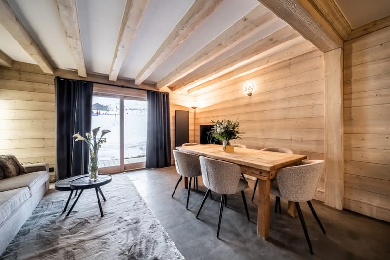 Spacious alpine living room