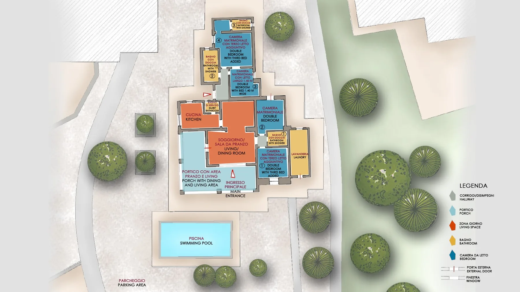 VILLA DEL LENTISCO 8+2 - Puglia