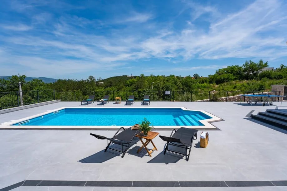 Piscina privada de 8 m x 4 m