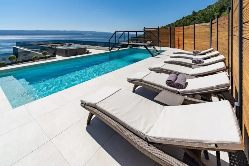Brand new Villa Blue Lagoon is fully equipped with amenities for a comfortable vacation