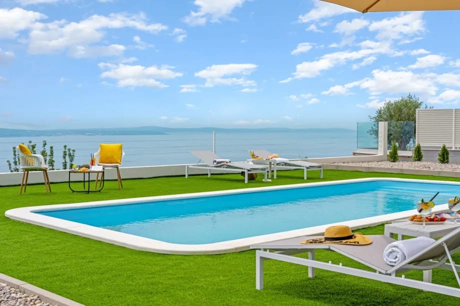 Villa La Vita con su piscina privada de 33 metros cuadrados