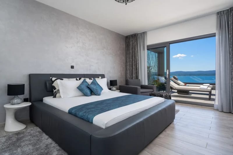 Dormitorio 4 con cama king size y aire acondicionado