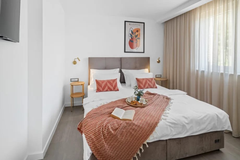 Dormitorio n.º 3 con cama king size que se puede separar en dos camas individuales