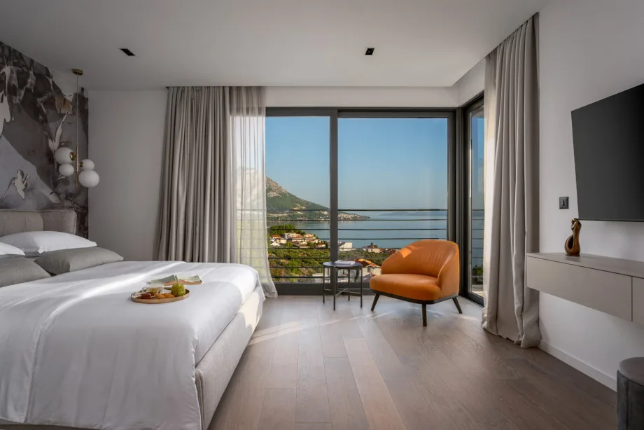 Dormitorio 1 con una cama king size
