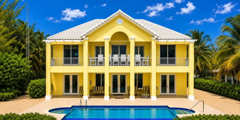 Vista exterior completa de Hidden Treasure