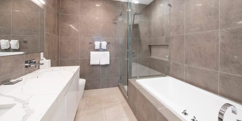 Baño privado de la suite principal