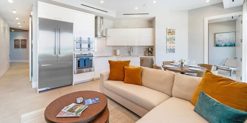 Sala de estar y cocina