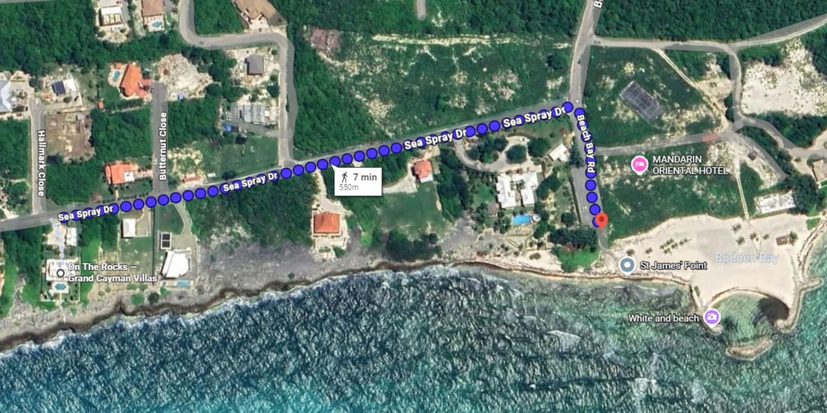 Cala de arena compartida