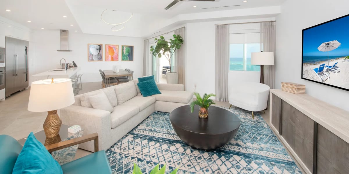 Interior del penthouse