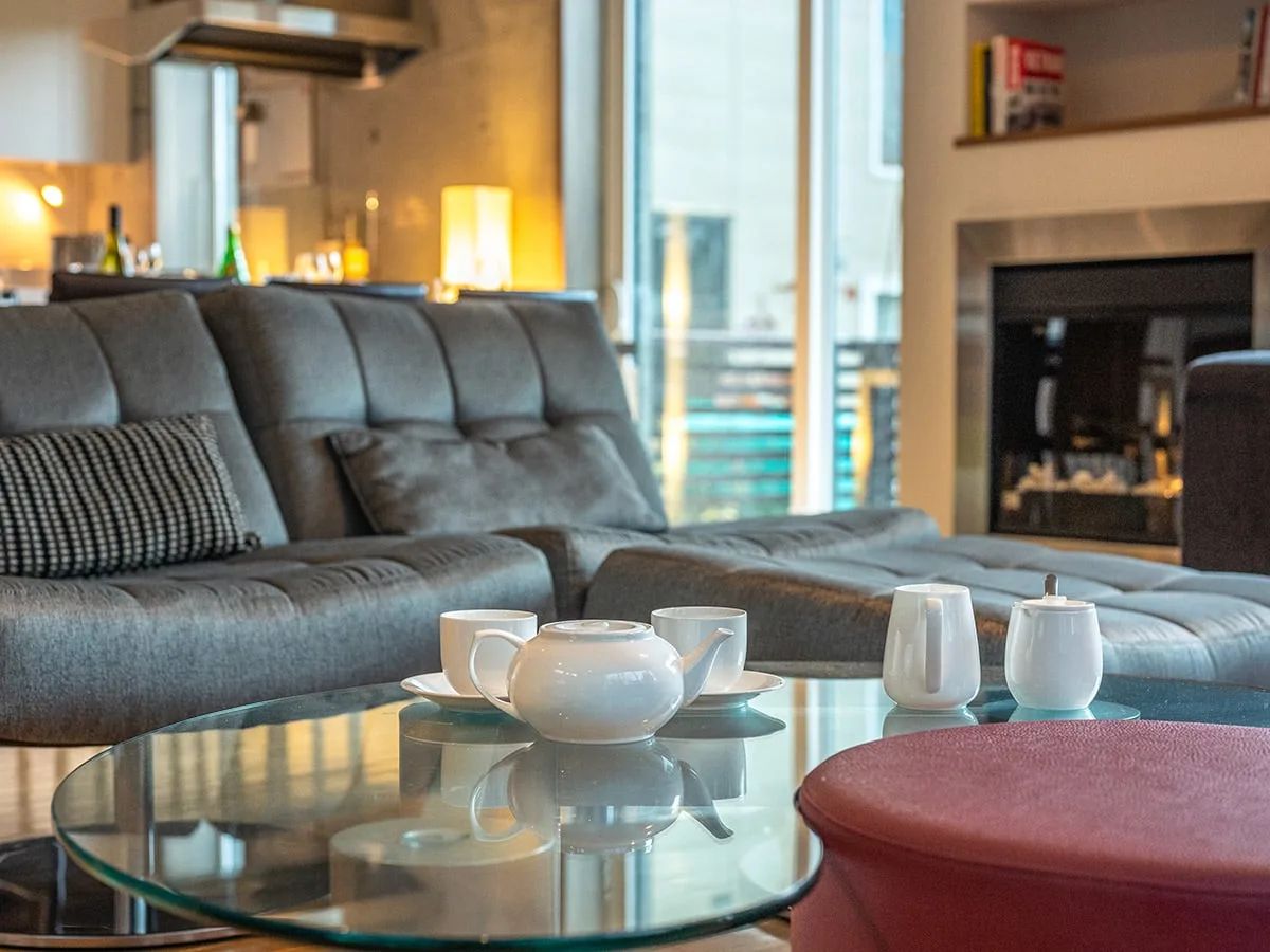 Cocina y zona de comedor