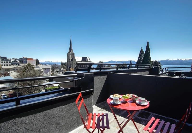 Monoambiente en San Carlos de Bariloche - LLanten, increíble departamento con terraza y estacionamiento en Bariloche