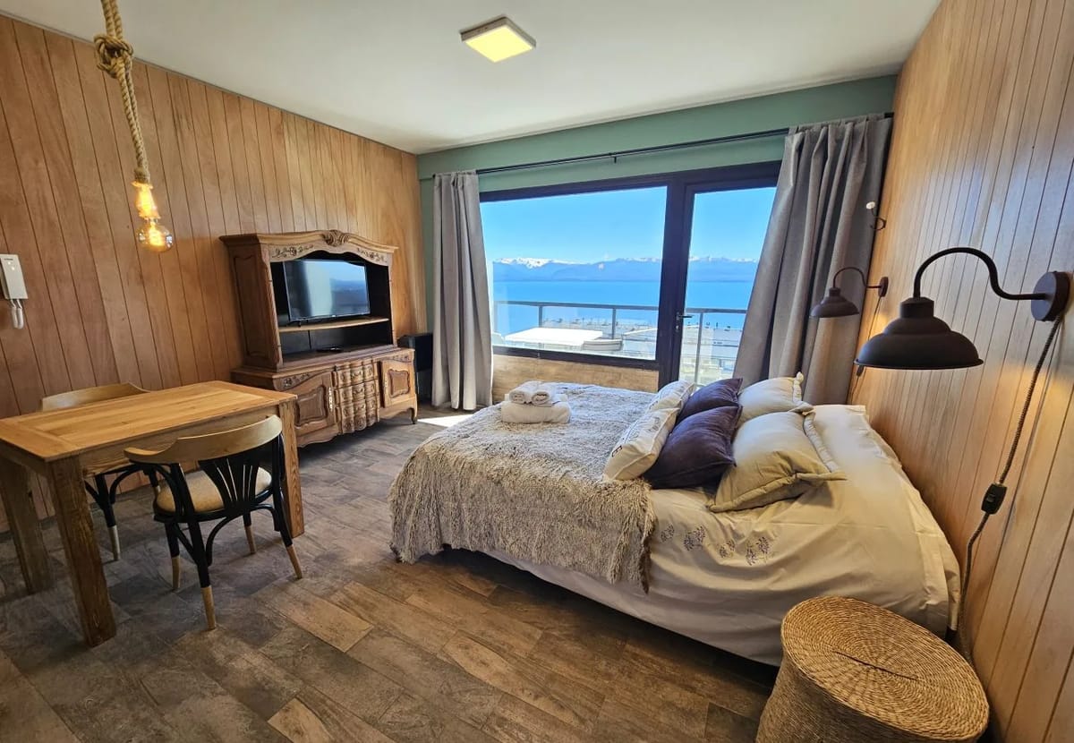 Monoambiente en San Carlos de Bariloche - Suizo II Departamento romántico con el lago Nahuel Huapi