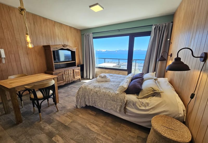Monoambiente en San Carlos de Bariloche - Suizo II Departamento romántico con el lago Nahuel Huapi