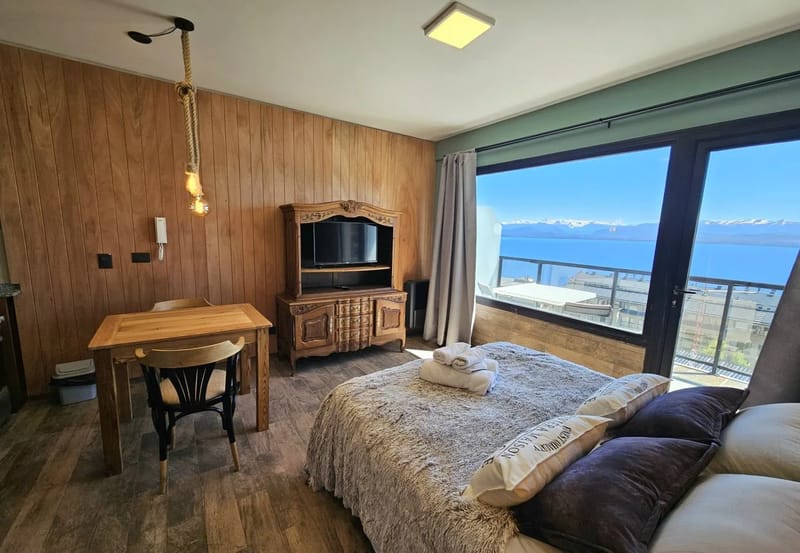 Monoambiente en San Carlos de Bariloche - Suizo II Departamento romántico con el lago Nahuel Huapi