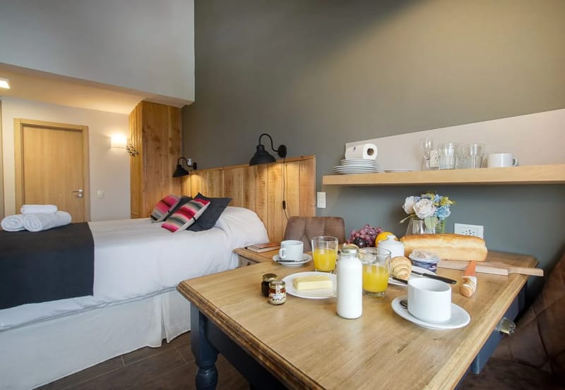 Studio in San Carlos de Bariloche - RUSITO in the city center overlooking the Nahuel Huapilake