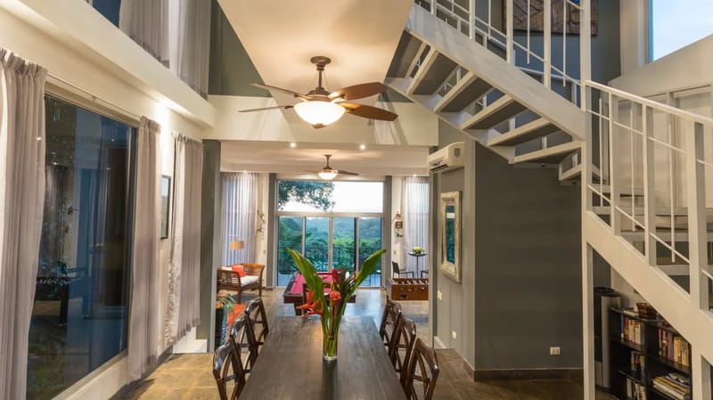 MA-10 — Sunset View Villa in Manuel Antonio with Private Guest House & Pool