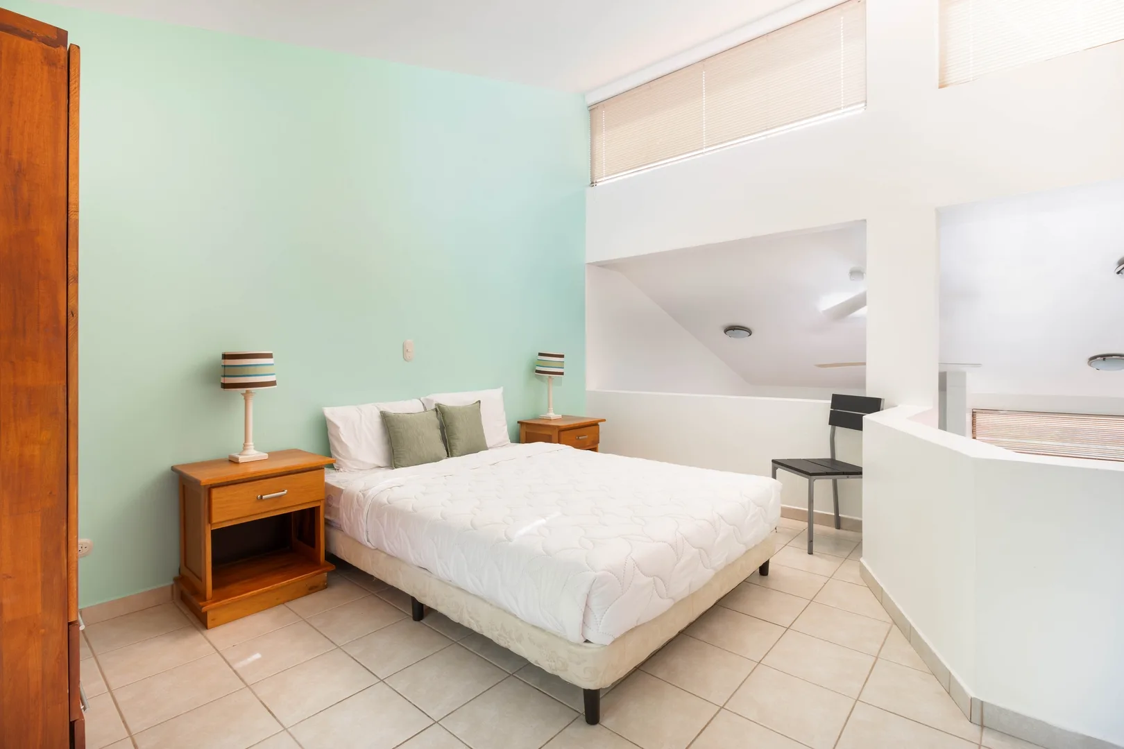 Two Coco Queens: Bedroom with Loft