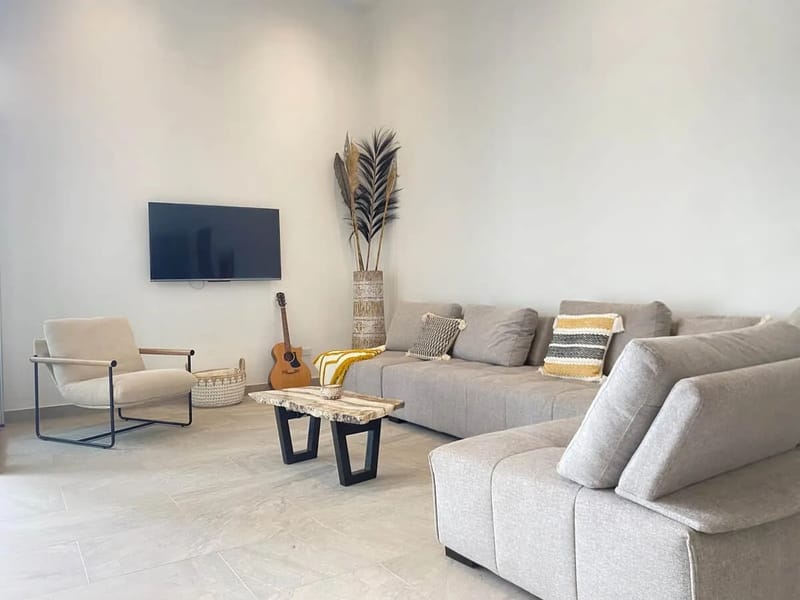 Sala de estar cómoda