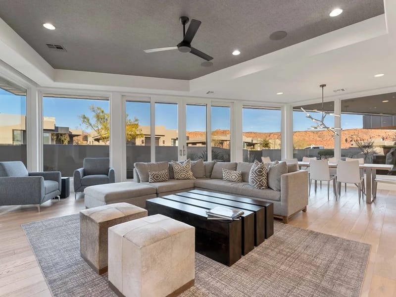 Open Living Dining