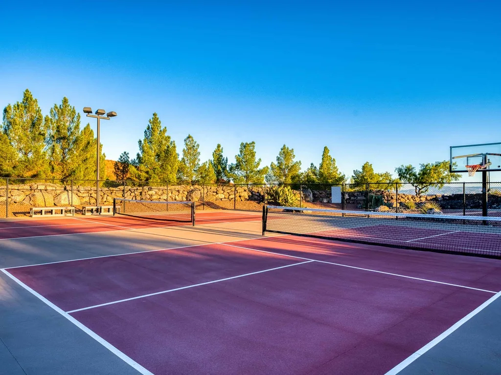 Pickleball + Basketball Courts