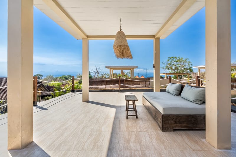 Rooftop sea views