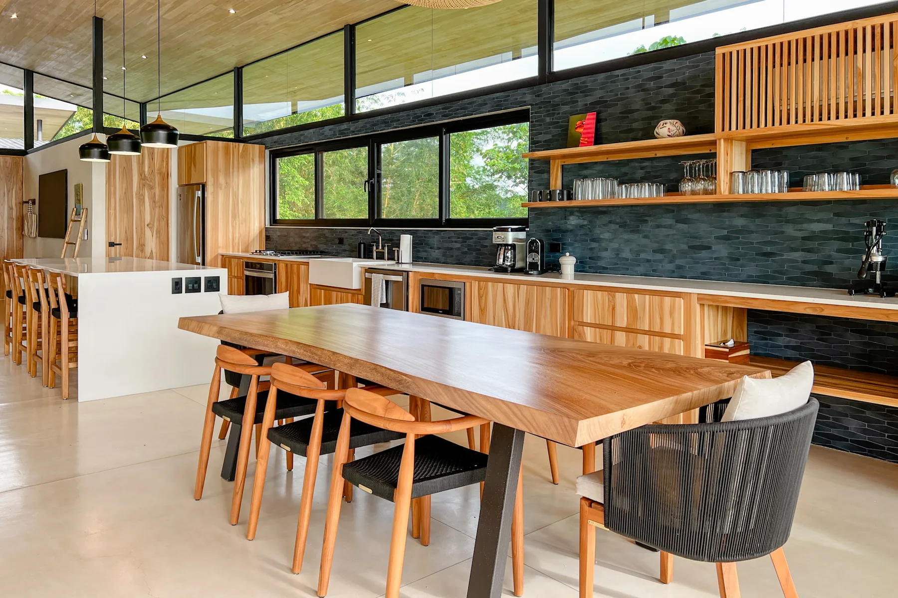 Kitchen and dining