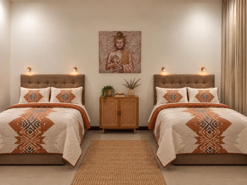 Dormitorio de la casita