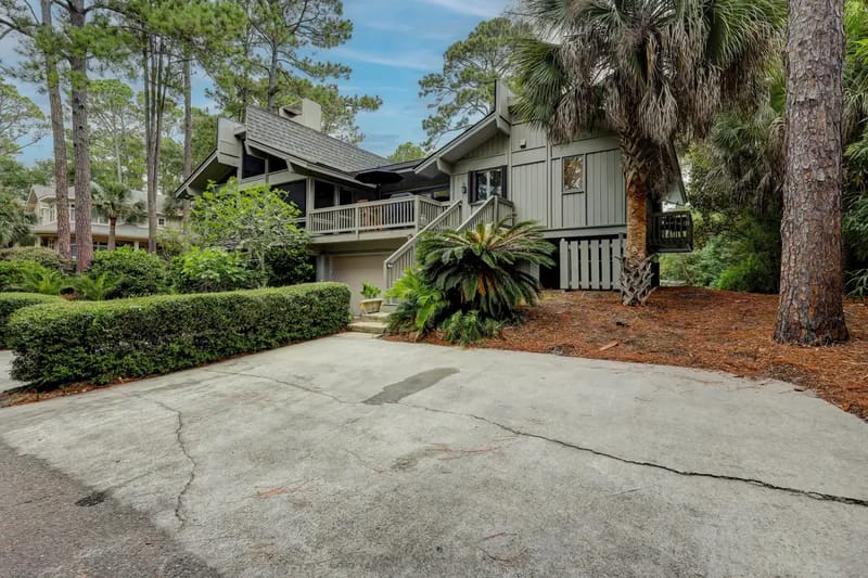 House exterior and driveway