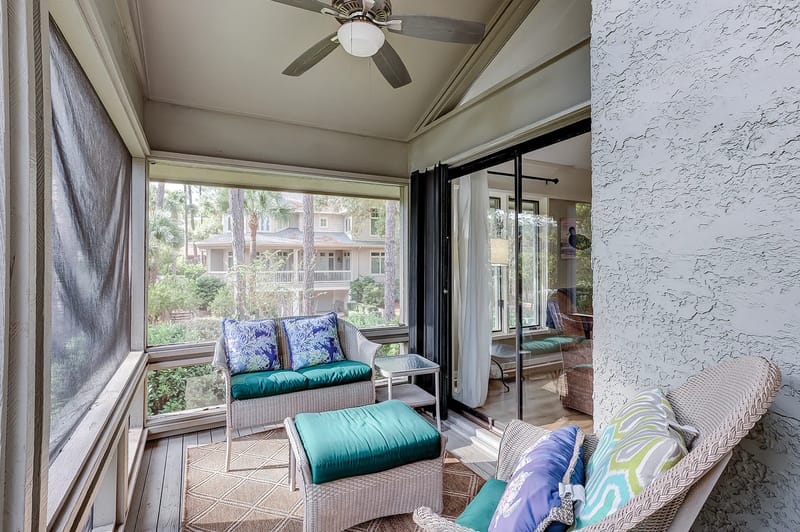 Screened porch