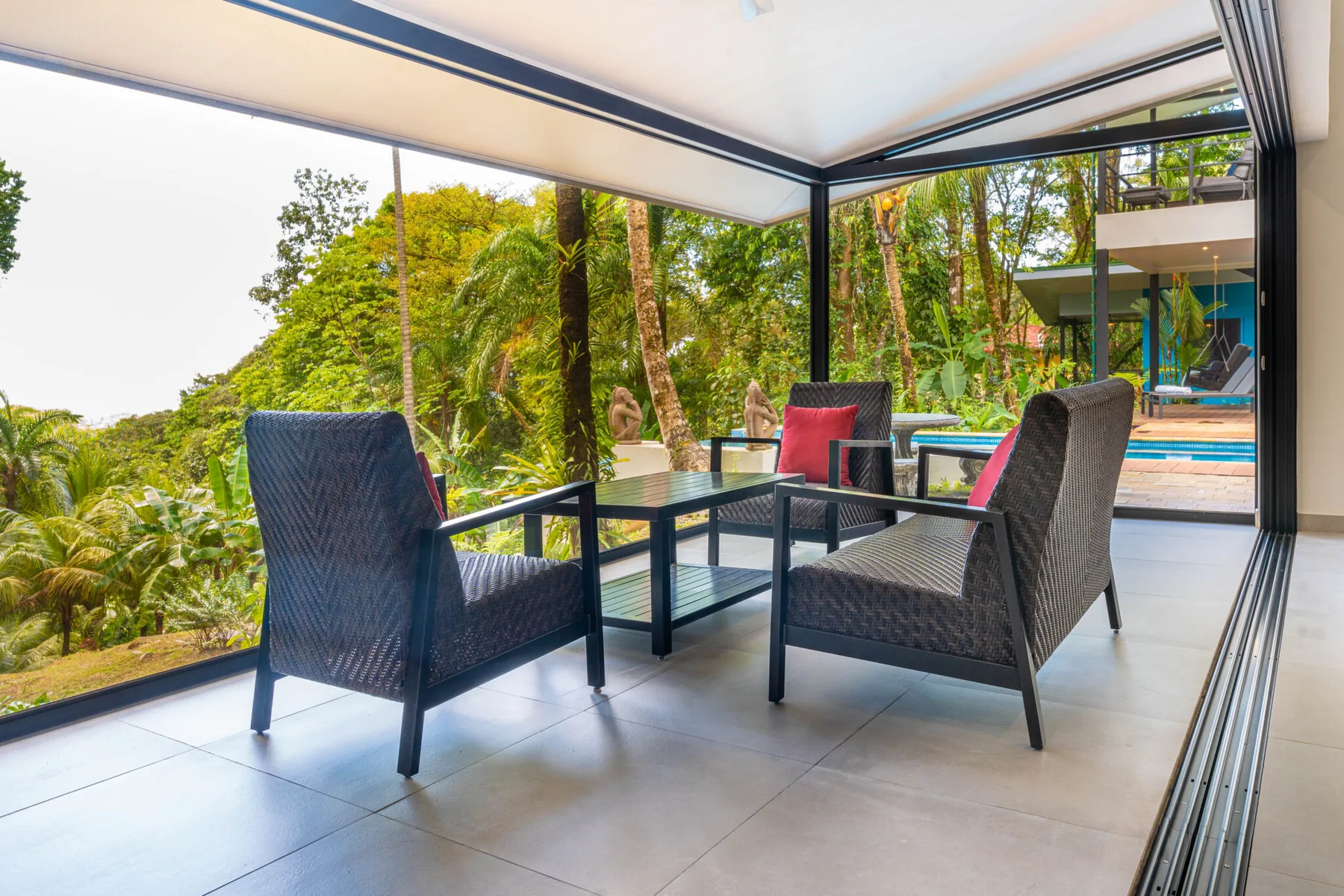 Screened porch
