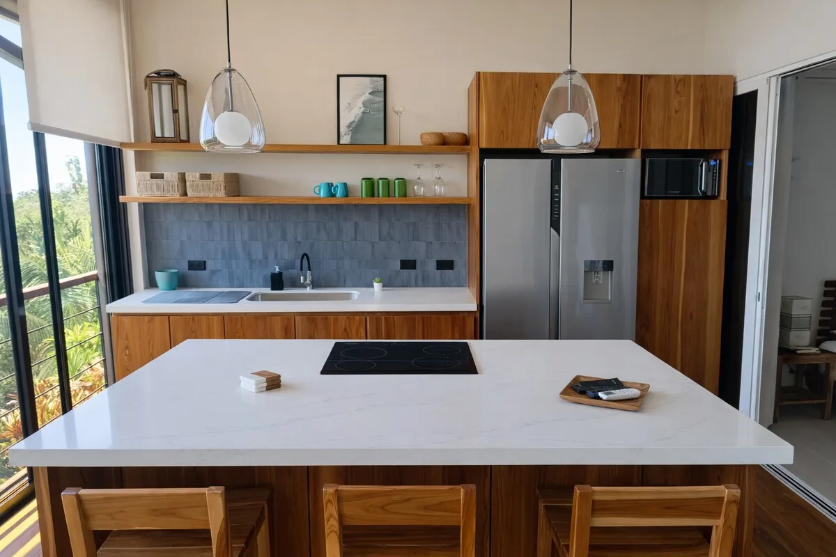 Cocina totalmente equipada
