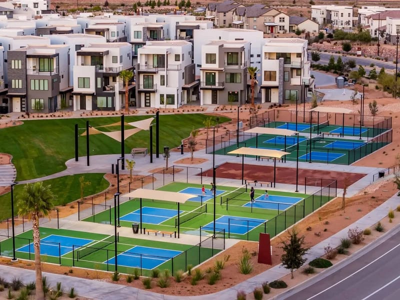 Canchas comunitarias de pickleball