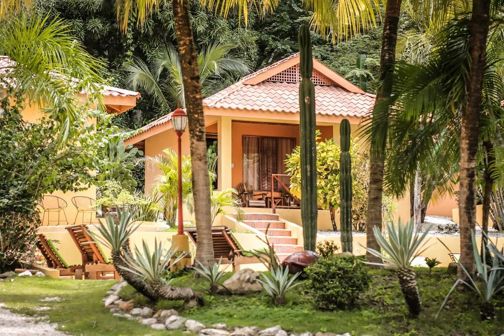 Shared hotel grounds
