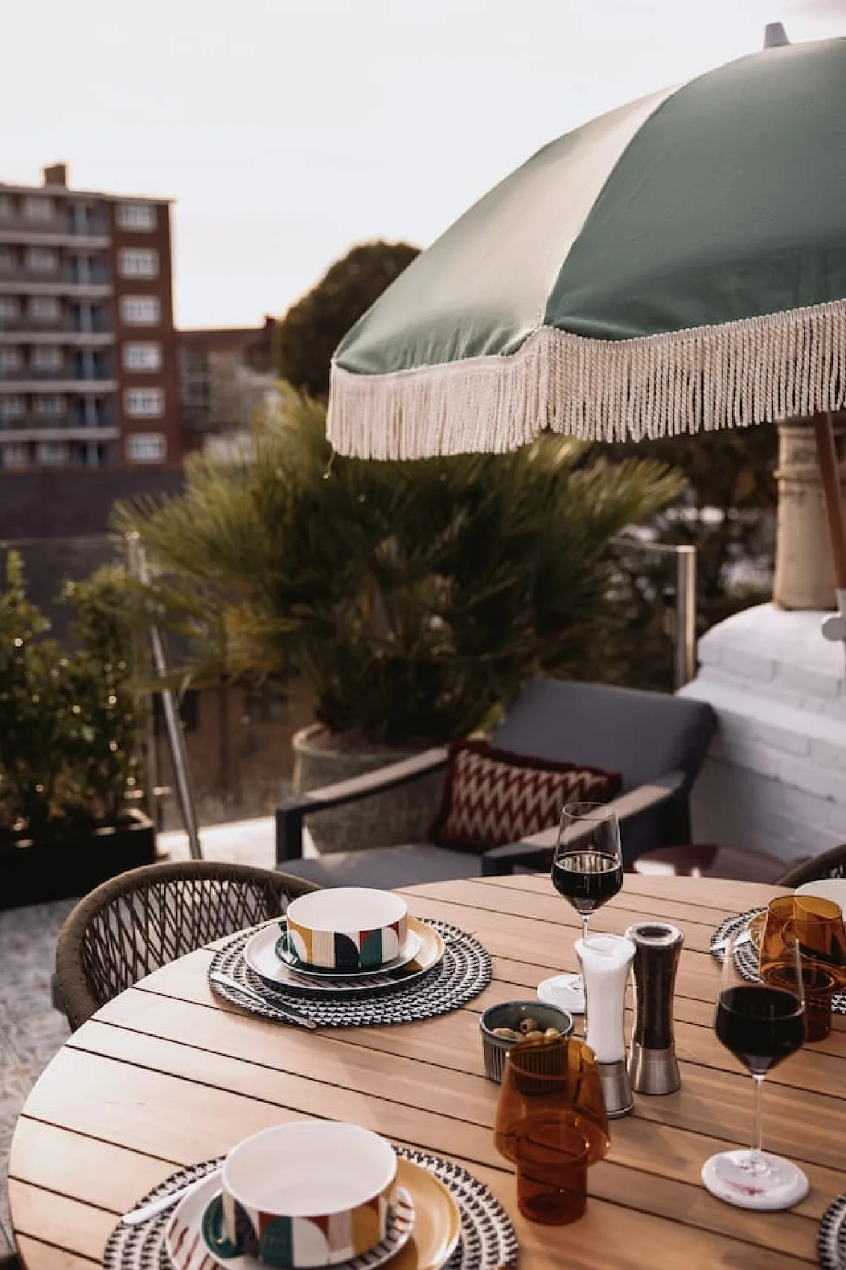 Roof terrace